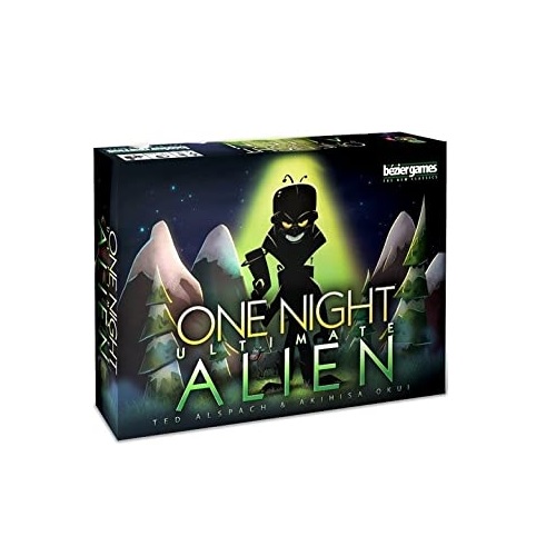 juego one night ultimate alien, juego de cartas one night ultimate alien