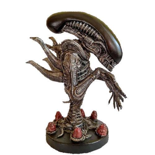 busto de alien xenomorfo replica de alien de la pelÃ­cula aliens, figuras de aliens