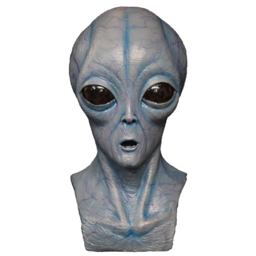 busto figura de alienígena gris alta calidad, figuras de extraterrestres clasicos