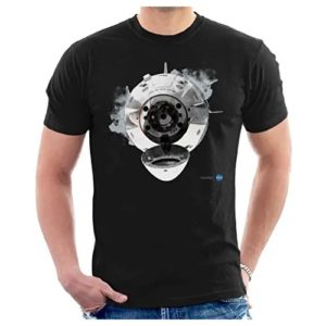 camiseta de la nasa capsula espacial con en ropa de la nasa en dealiens.shop