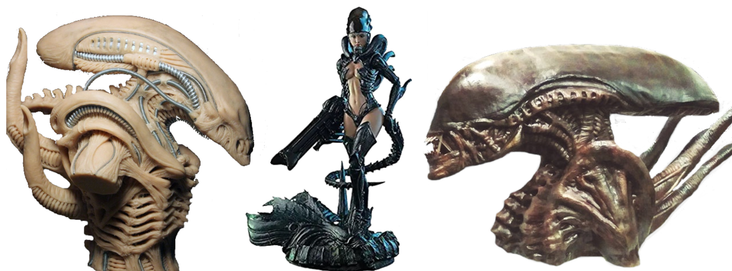 Figuras de alien, estatuas de alien, bustos de alien, figuras coleccionables de alien, hot toys de alien, NECA AVP, NECA Alien