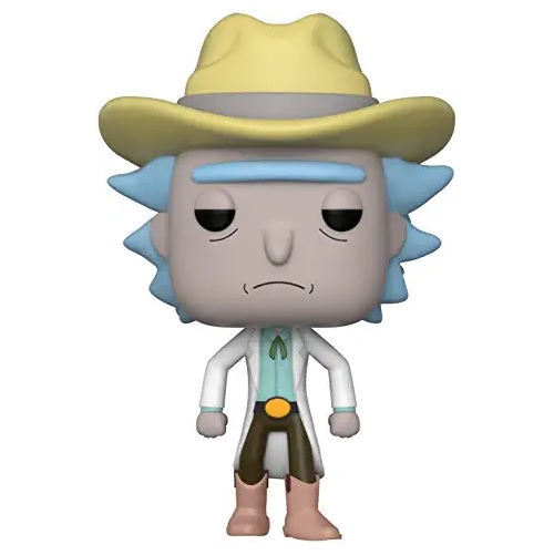funkos exclusivos, FunKo Pop Rick y Morty Western Rick Summer Convention Exclusive