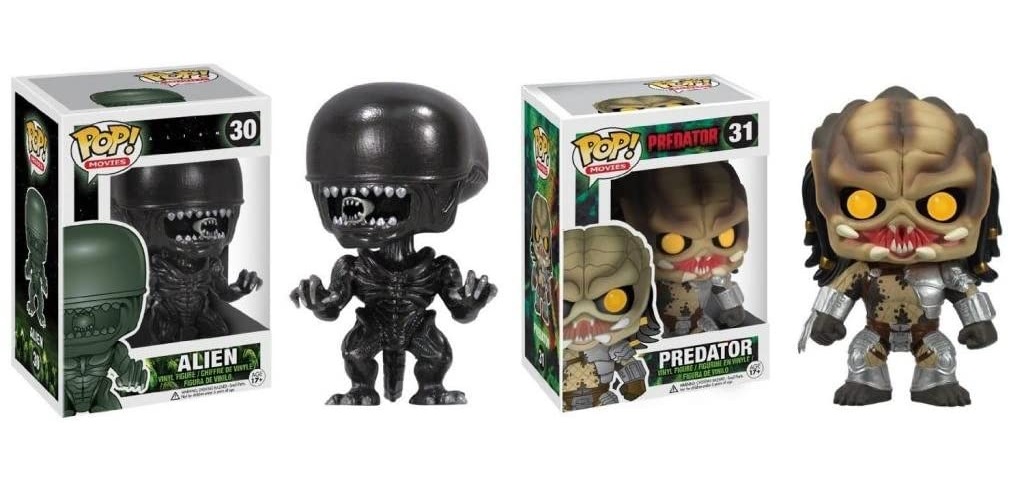 FUNKO POP ALIEN Y FUNKO POP PREDATOR