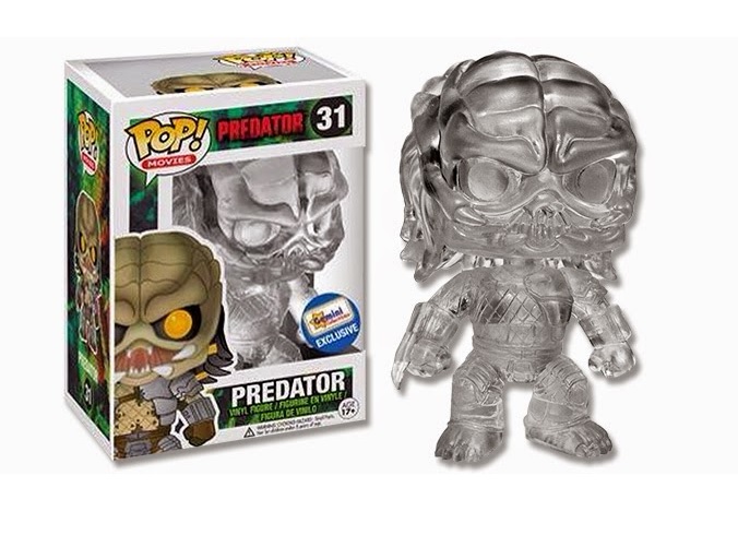 funko exclusivo predaor traslucido