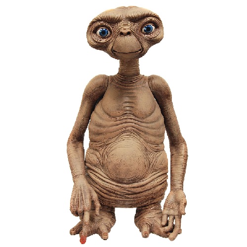 MuÃ±eco tamaÃ±o real de E.T El extraterrestre